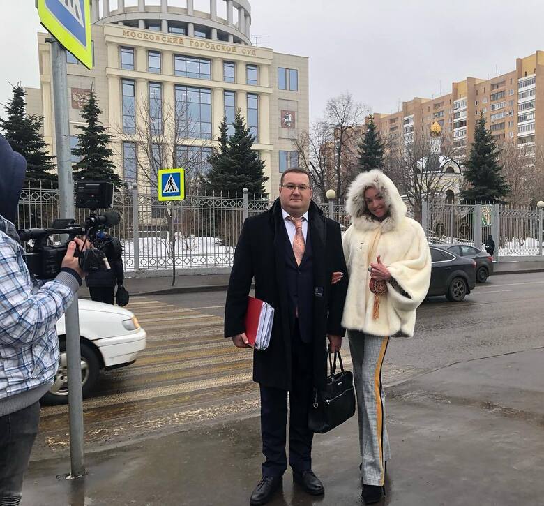 Анастасия Волочкова благодарна своему адвокату