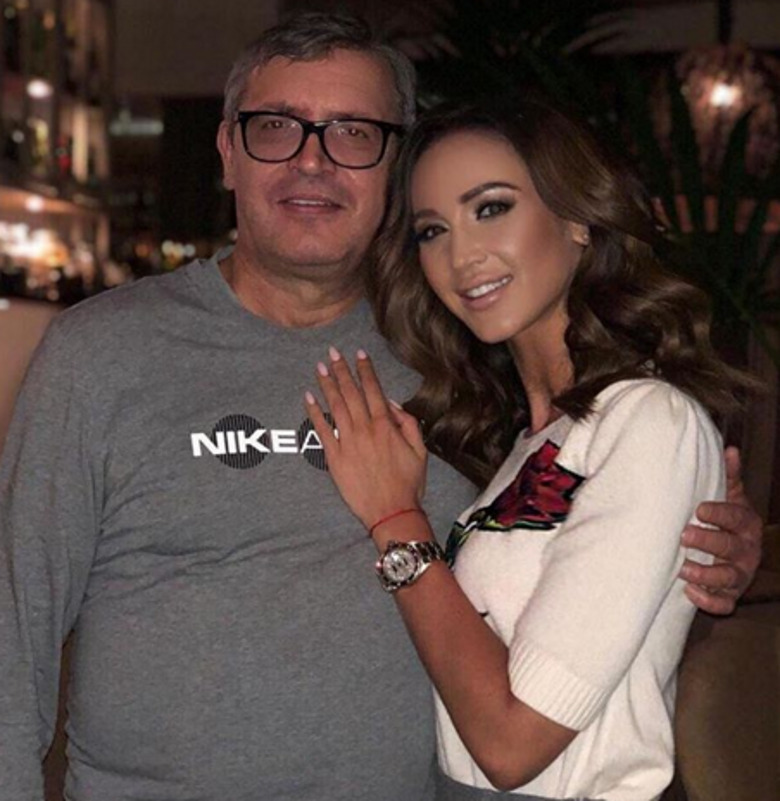 Ольга Бузова с отцом