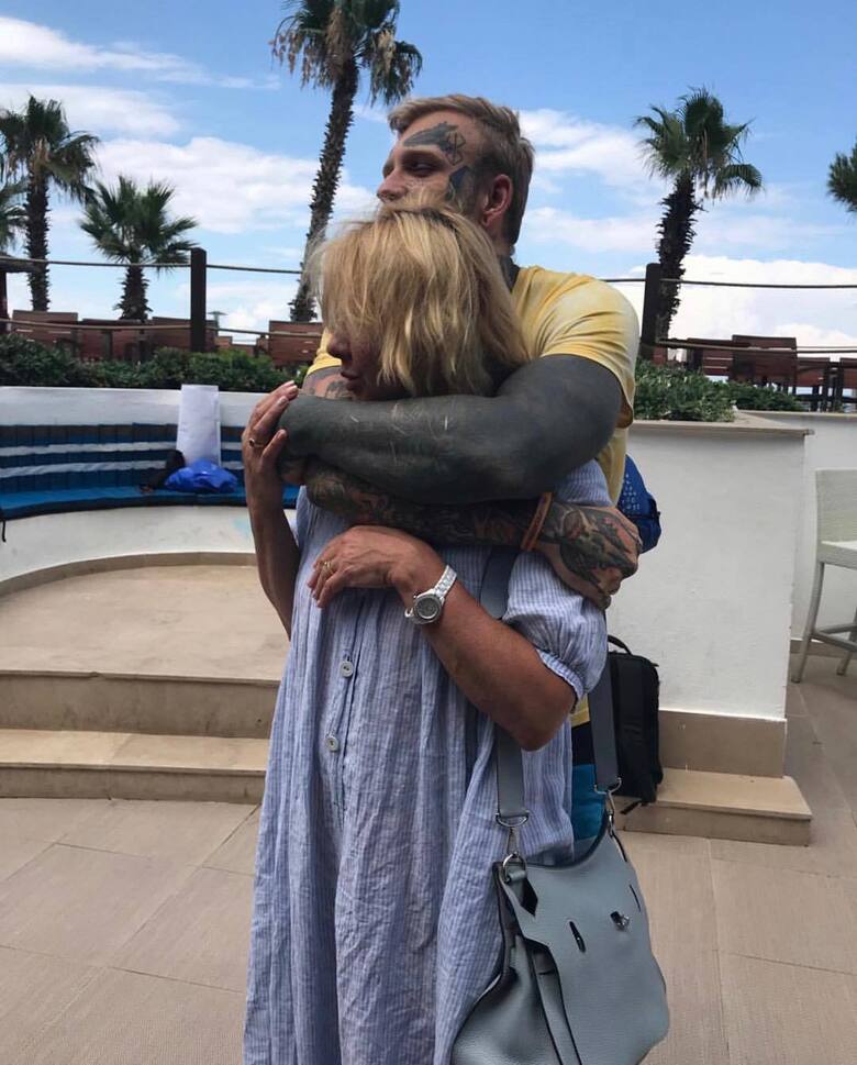 Елена Яковлева с сыном