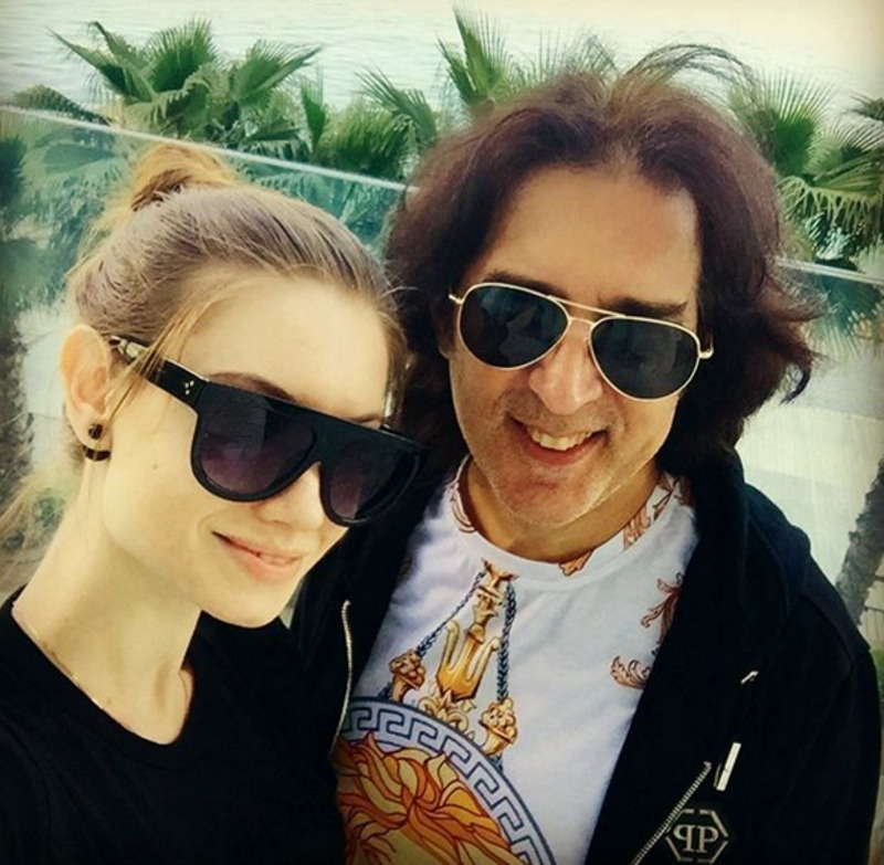 Сегодняшняя любовь музыканта – модель Анастасия Рожкова