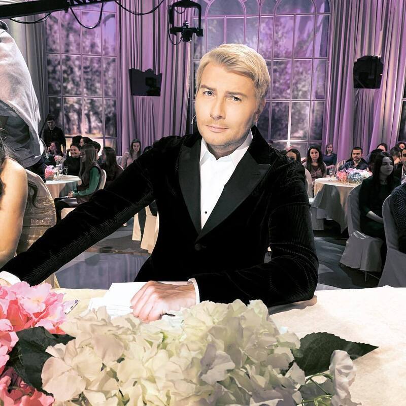 Николай Басков на съемках нового телешоу