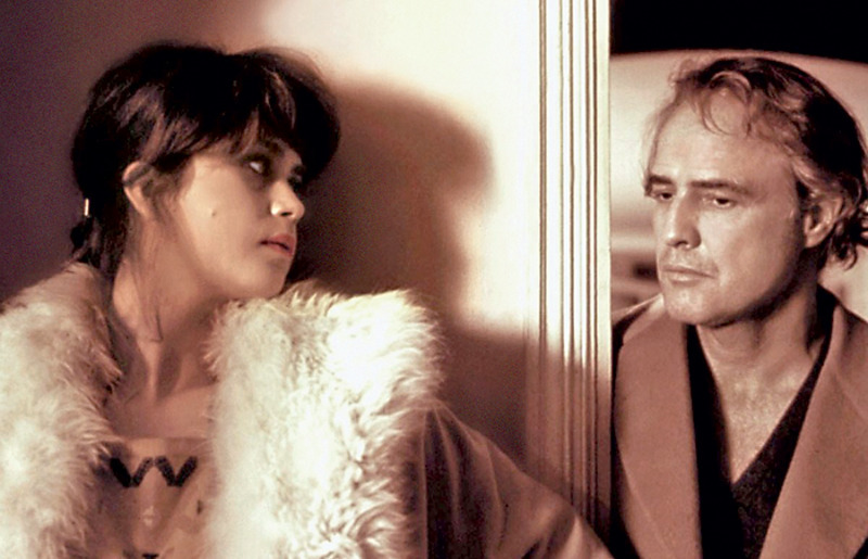 Марлон Брандо и Мария Шнайдер