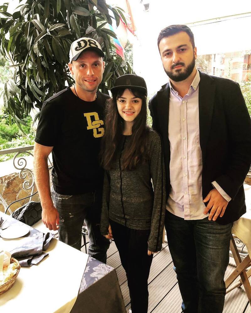 Фигуристка Евгения Медведева, футболист Денис Глушаков и Леван Матуа