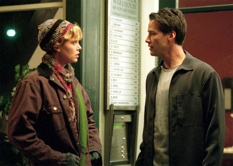 Киану Ривз и Шарлиз Терон в фильме "Сладкий ноябрь"