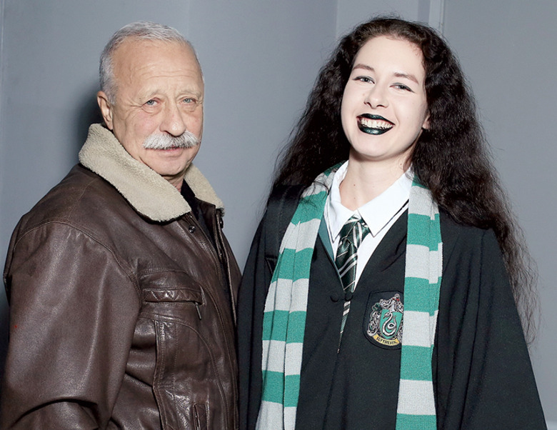 Леонид Якубович с дочерью