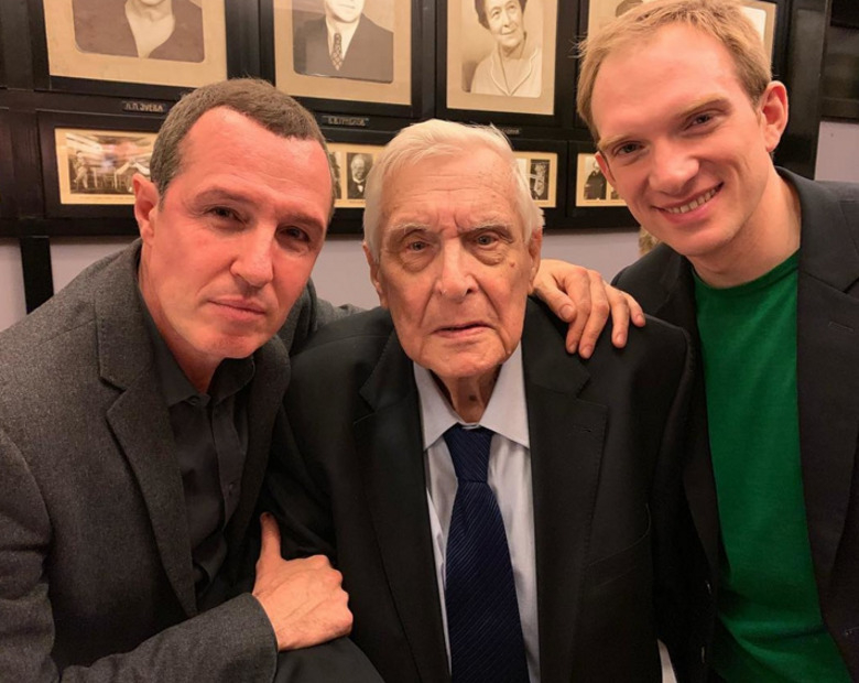 Олег Басилашвили и Игорь Верник