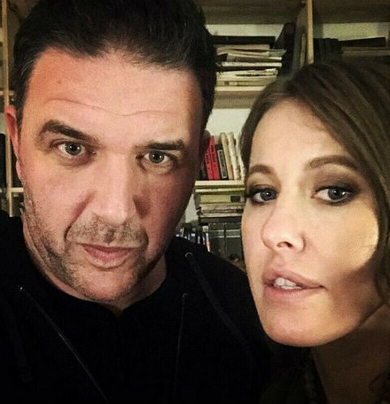 Максим Виторган и Ксения Собчак