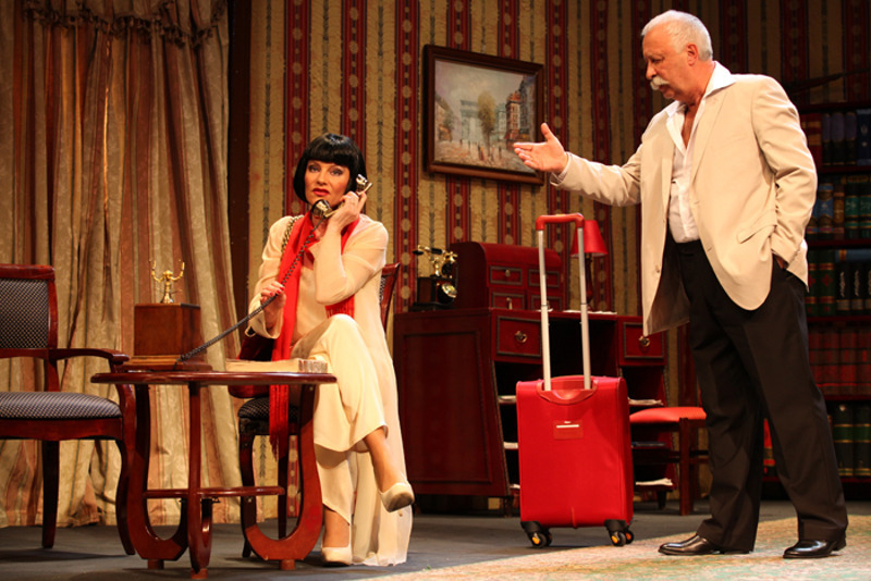 Леонид Якубович и Галина Данилова