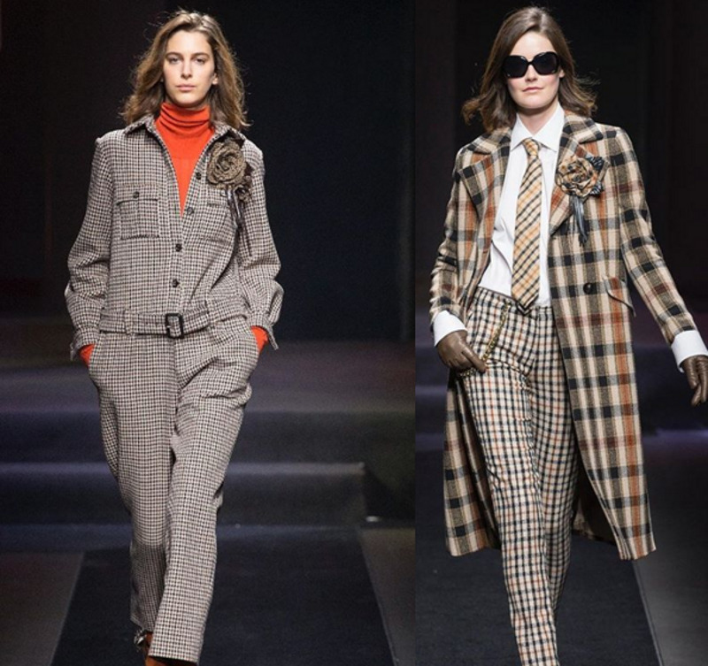 Клетку отлично дополнит однотонная водолазка