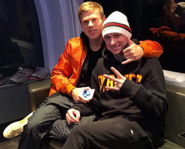 Александр Кокорин и Павел Мамаев