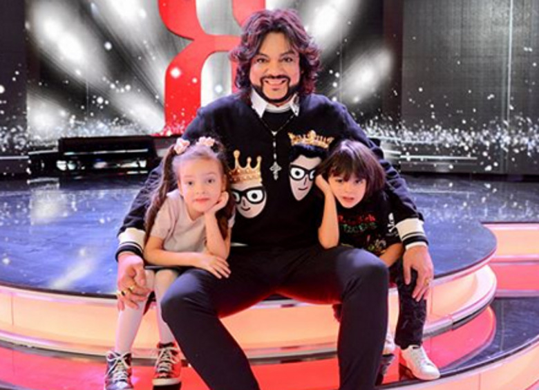 Филипп Киркоров с детьми