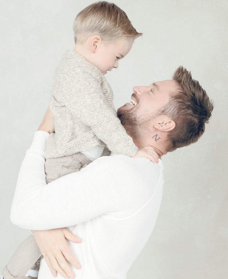 Сергей Лазарев с сыном Никитой