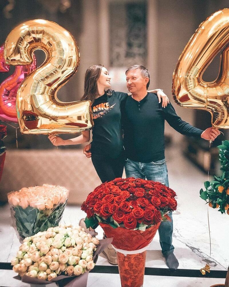 Анастасия Костенко с отцом