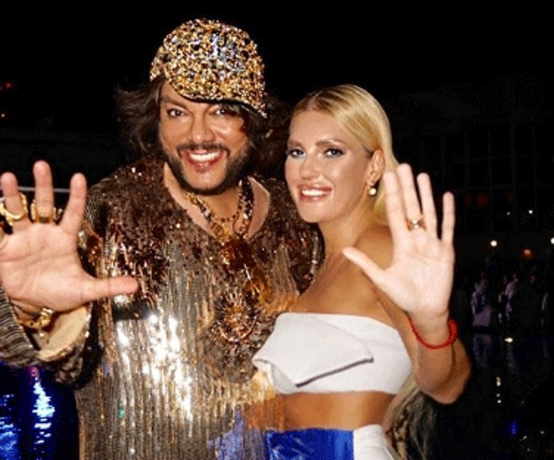 Филипп Киркоров с Екатериной Гусевой