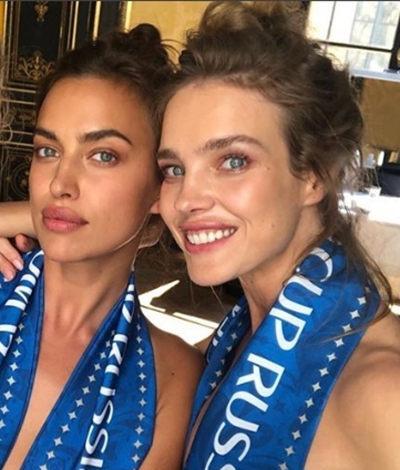 Ирина Шейк и Наталья Водянова