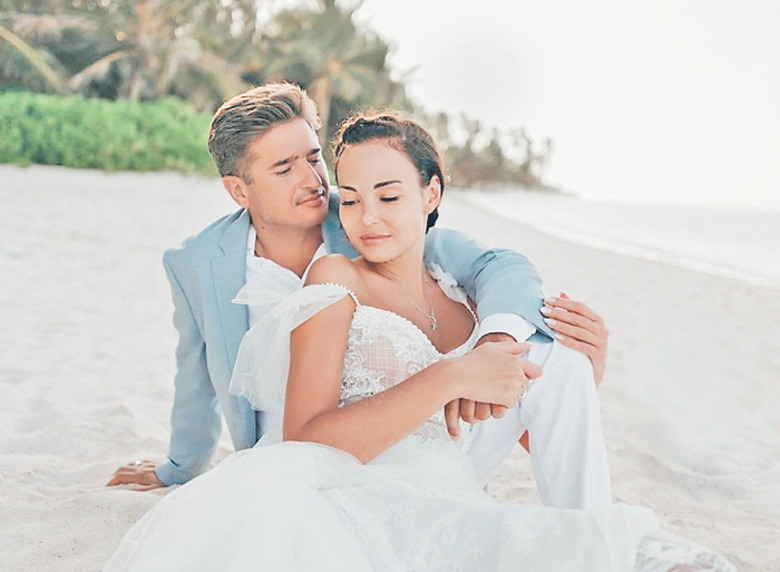 Иван Стебунов со своей второй женой