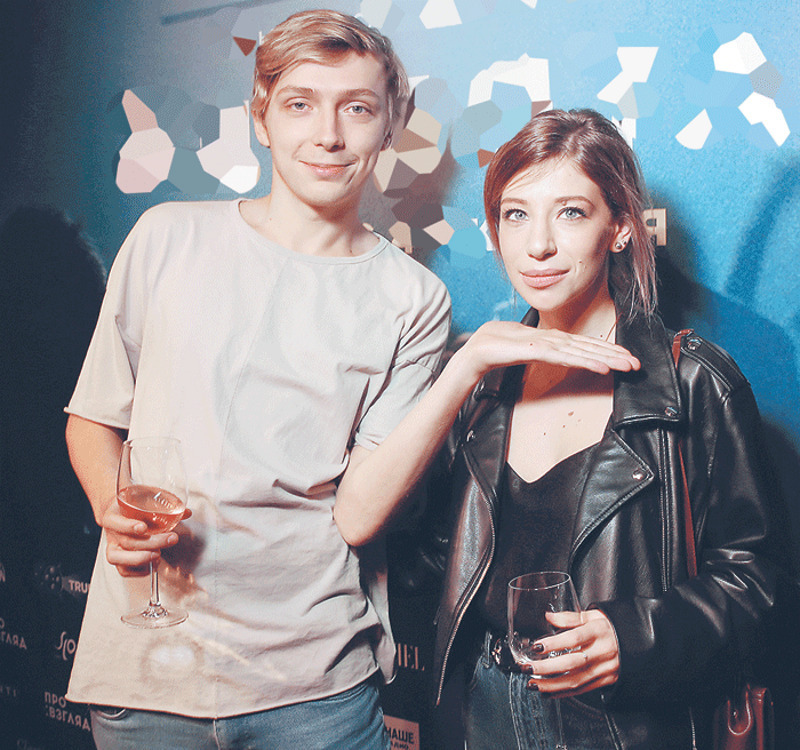 Александр Горчилин со своей подругой Никой Сергеевой