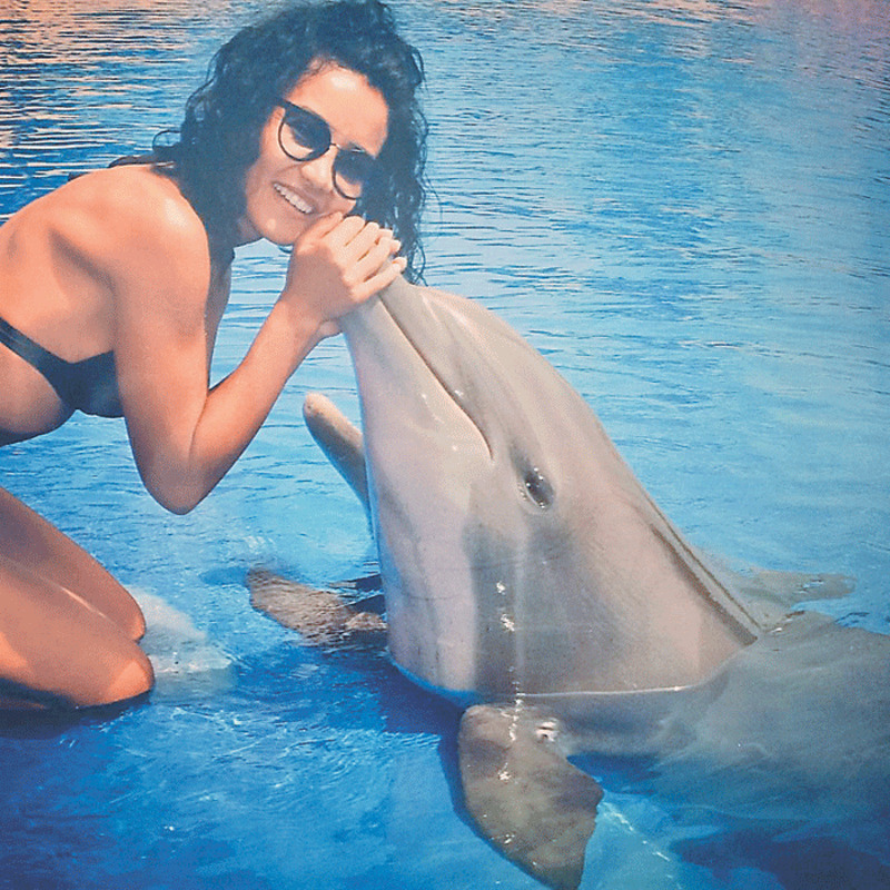 Актриса любит спонтанный отдых и получает огромное удовольствие от путешествий