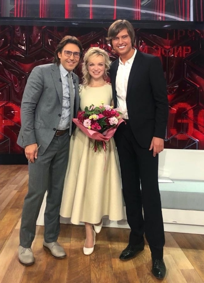 Андрей Малахов, ВИТАЛИНА ЦЫМБАЛЮК-РОМАНОВСКАЯ и Прохор Шаляпин