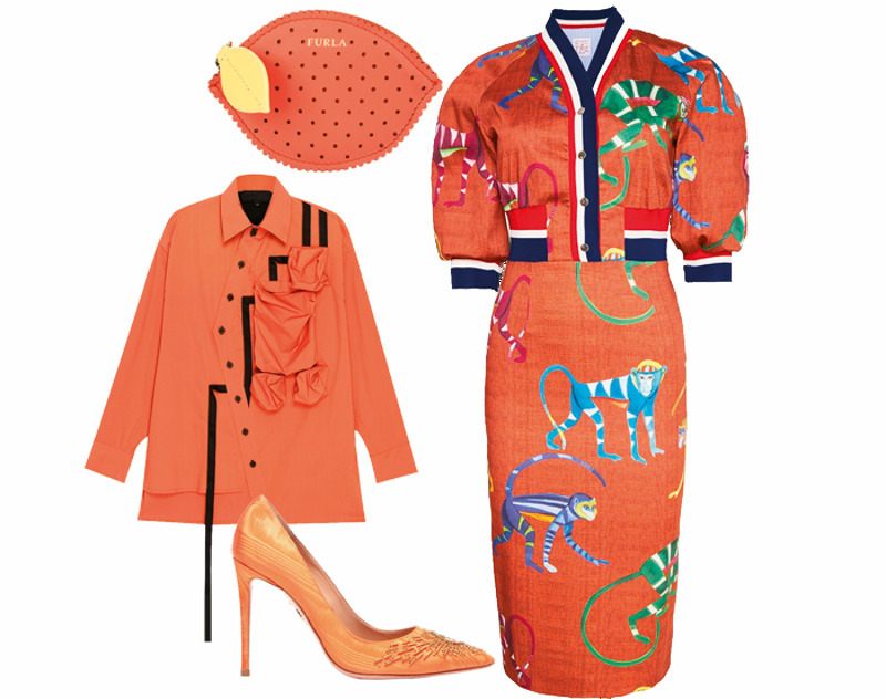 Выбираем одежду и аксессуары оранжевого цвета