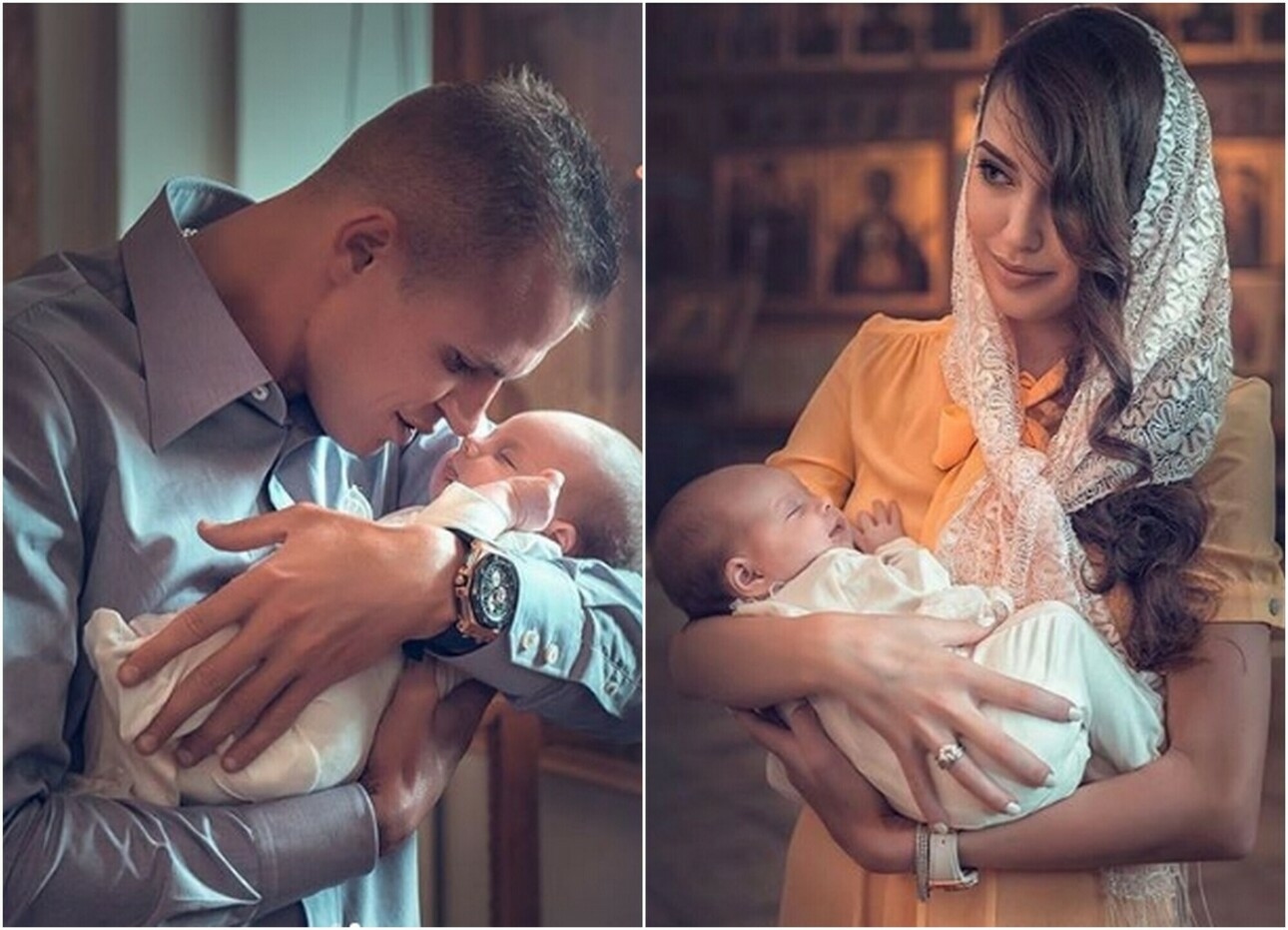 ДМИТРИЙ ТАРАСОВ И АНАСТАСИЯ КОСТЕНКО с дочерью Миланой