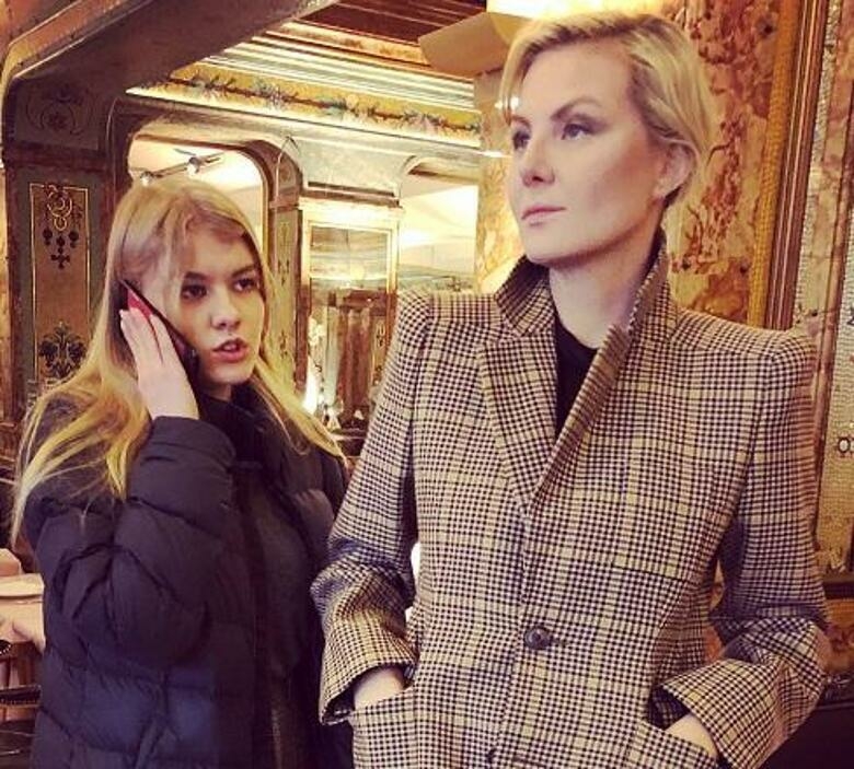 Рената Литвинова с дочерью