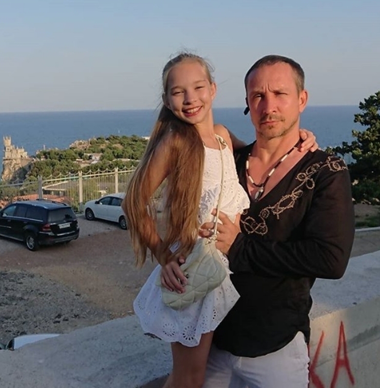 Данко с дочкой