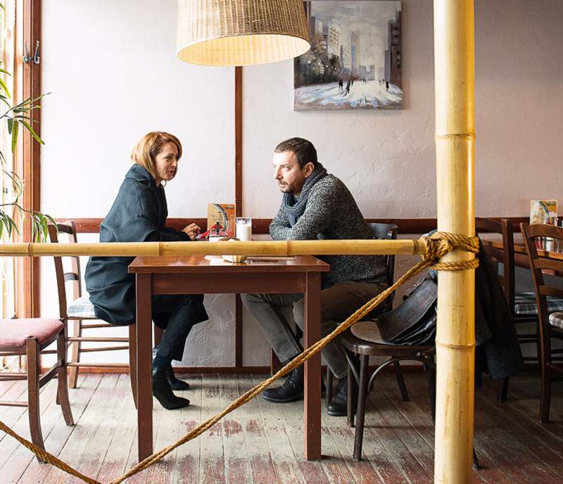 В роли психолога в сериале «Частица вселенной»