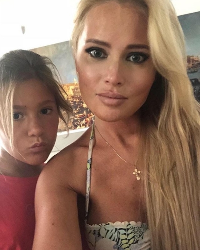 Дана Борисова с дочерью Полиной