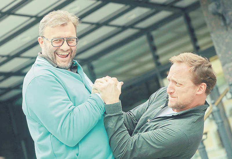 Михаил Пореченков и Владимир Мишуков