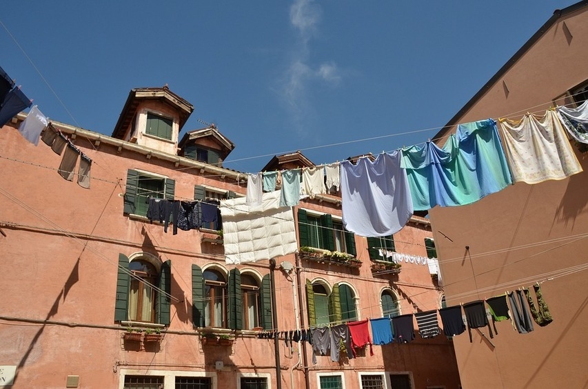 Погода позволяет устроить большую стирку