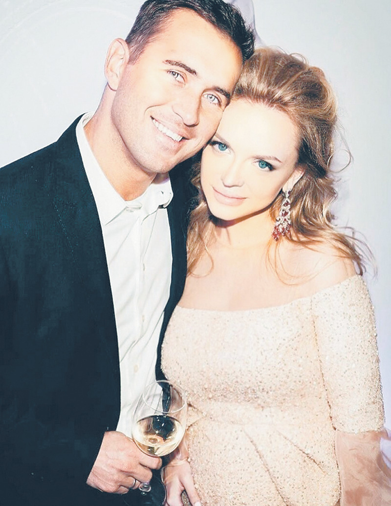 Александр Кержаков и Милана Тюльпанова