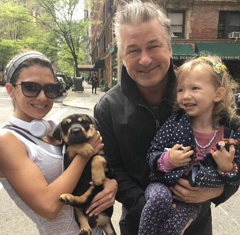 Алек Болдуин с семьей