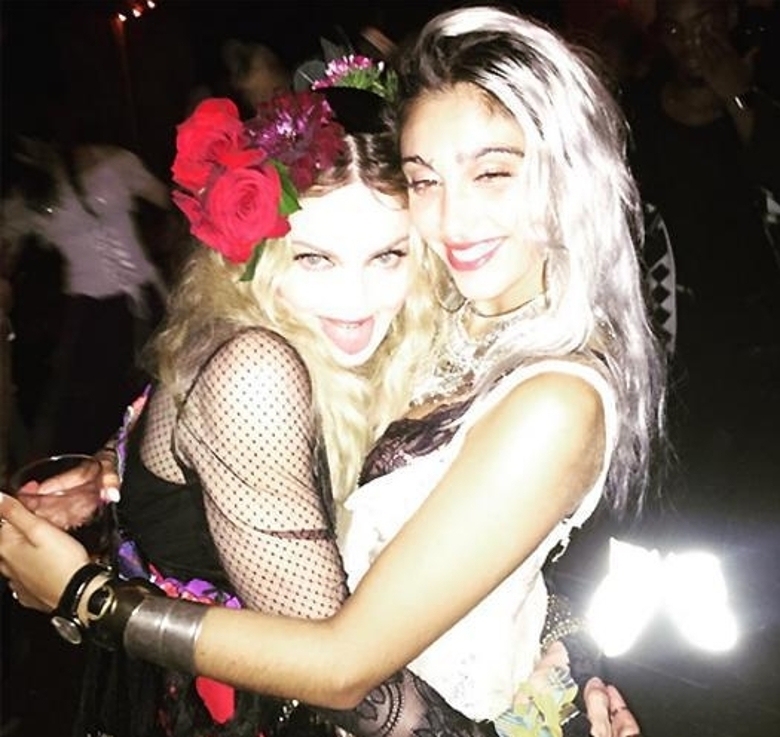 МАДОННА С ДОЧЕРЬЮ НА СВОЕМ ДНЕ РОЖДЕНИ