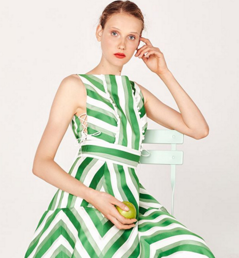 Цвет свежей листвы на пике моды