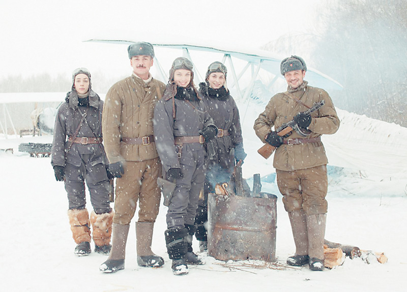 В активе актрисы есть и героические роли, как в сериале «Ночные ласточки»