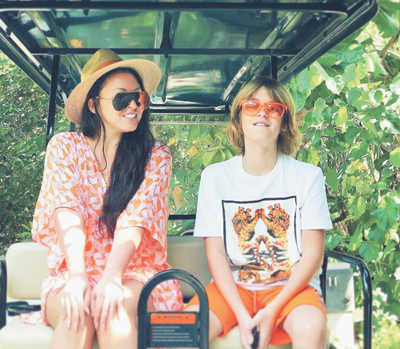 Ирина Дубцова с сыном