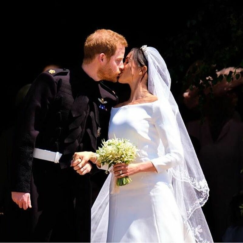 Маркл выбрала платье от Givenchy