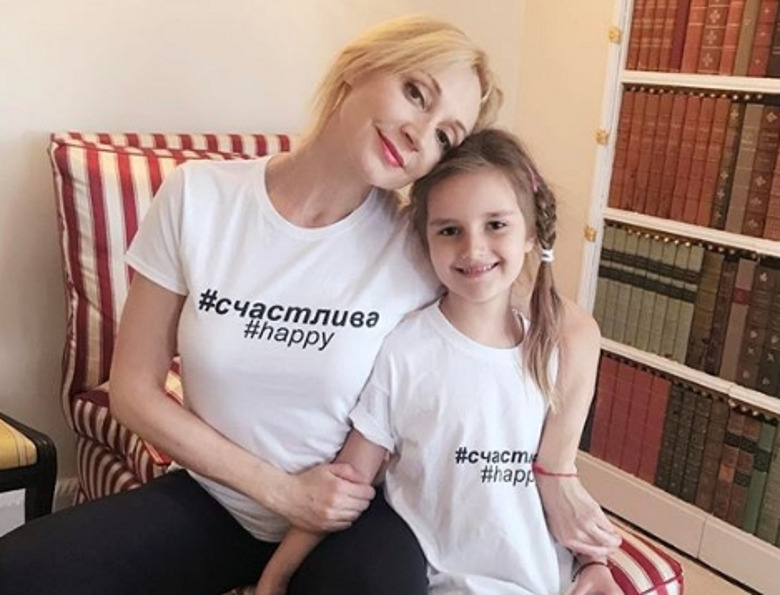 Кристина Орбакайте с дочерью