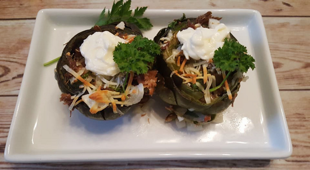 Готовим фаршированные артишоки