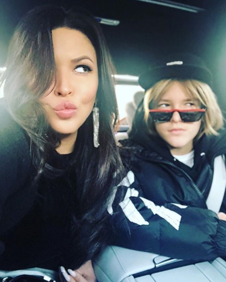 Ирина Дубцова с сыном