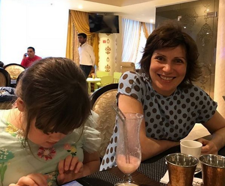 Светлана Зейналова с дочерью