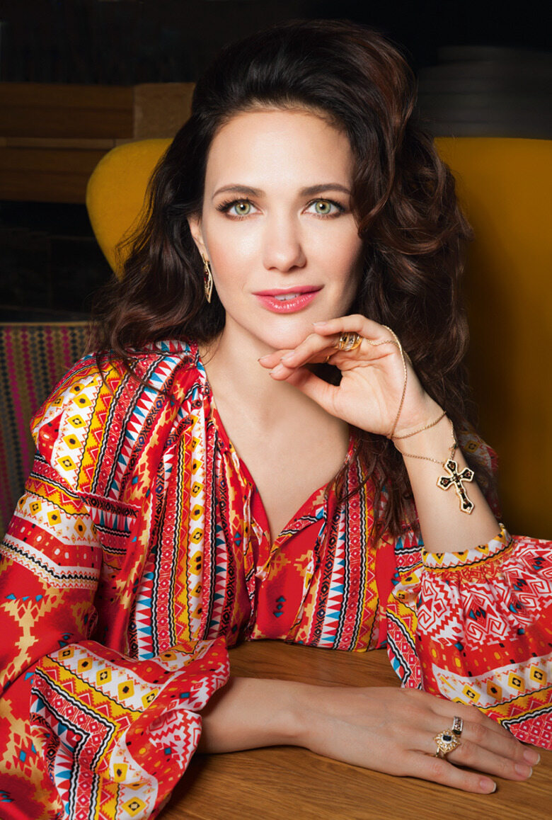 Екатерина Климова. Стиль: Надина Смирнова; Макияж: Кирилл ШАБАЛИН (национальный визажист YSL Beauty в России); Прически: Дарья ДЗЮБА; Декор: Ольга ФРАНЦУЗОВА (студия флористики и декора «КЛЕМАТИС»)