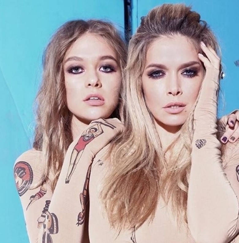 Вера Брежнева и ее дочь Софья