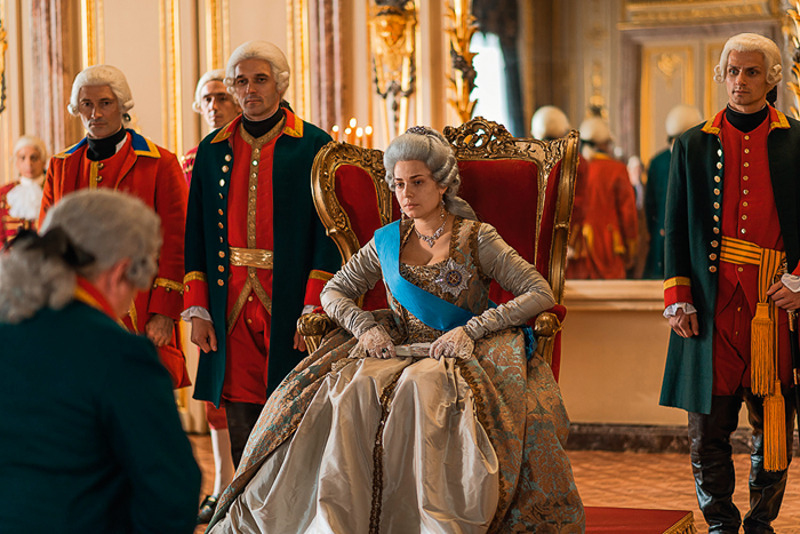 А в историческом кино «Великая» он в образе царедворца графа Орлова