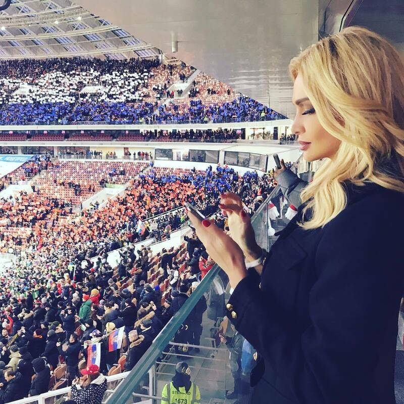 Виктория Лопырева - настоящая фанатка футбола