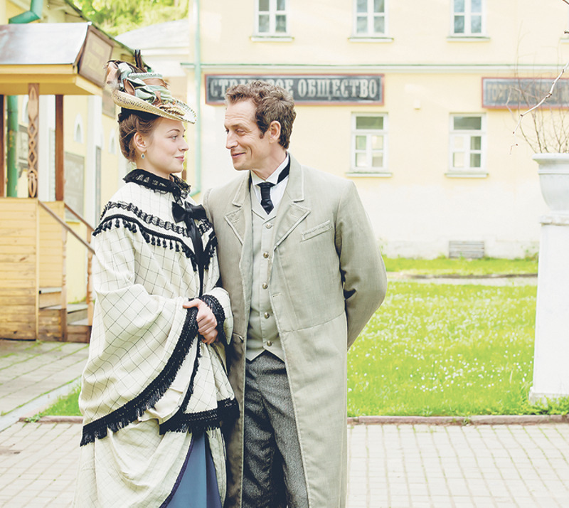 Съемки в исторических проектах стали для актрисы привычном делом. На фото кадр из сериала «Анна-детективъ»