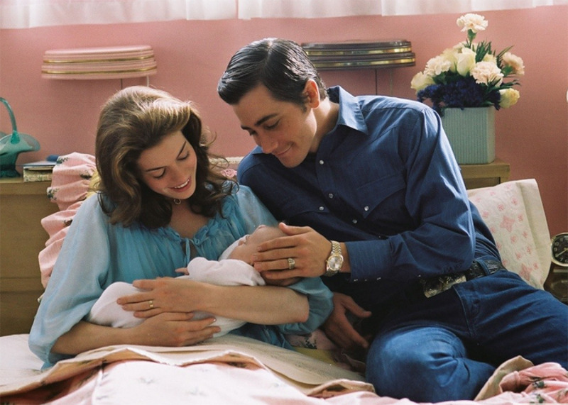 С Джейком Джилленхолом в фильме "Горбатая гора"