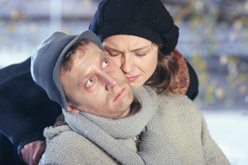 В картине «Сумасшедшая любовь» партнером актрисы был Михаил Трухин