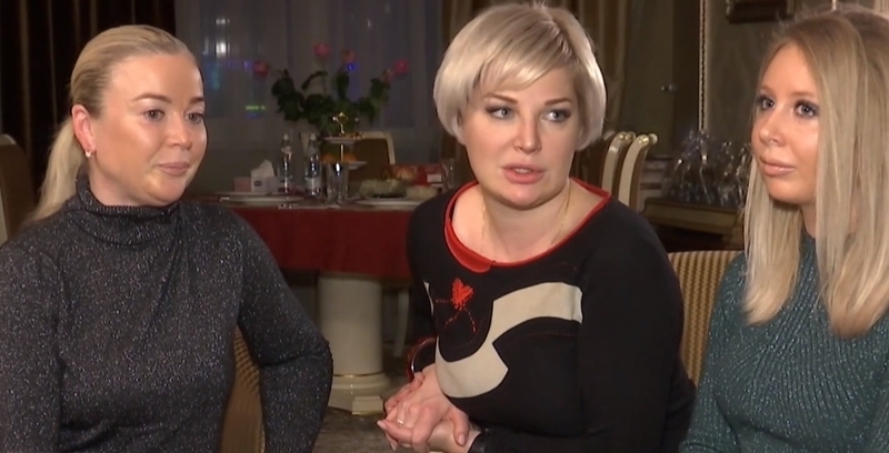 Максакова с бывшей женой Вороненкова Светланой и ее дочерью